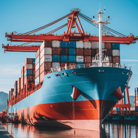 Global agriculture export logistics network